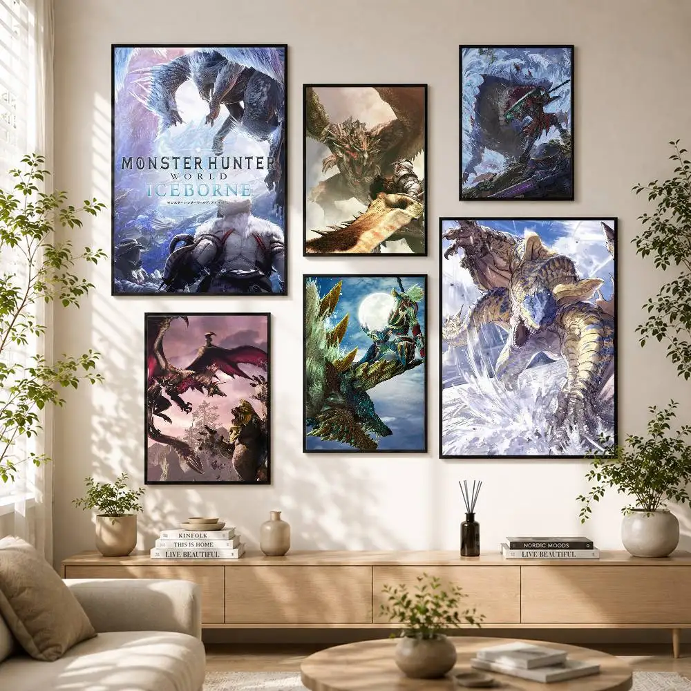 M-Monster Hunter Wilds Poster Versatile HD Waterproof Wall Art Self-Adhesive Decor for Any Space Ideal Gift
M-Monster Hunter Wilds Poster Versatile HD Waterproof Wall Art Self-Adhesive Decor for Any Space Ideal Gift