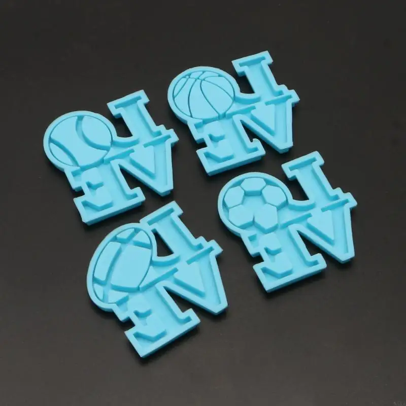 N5KA DIY Letter Love Shaped Keychain Casting Silicone Mould Crafts Key Chain Pendant Making Tools Crystal Epoxy Resin Mold
N5KA DIY Letter Love Shaped Keychain Casting Silicone Mould Crafts Key Chain Pendant Making Tools Crystal Epoxy Resin Mold