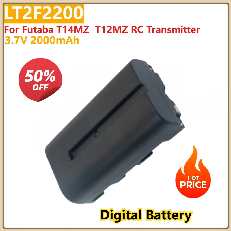 For Futaba T14MZ T12MZ RC Transmitter Model: TM-14 LT2F2200 Replacement Digital Battery 3.7V 2000mAh
For Futaba T14MZ T12MZ RC Transmitter Model: TM-14 LT2F2200 Replacement Digital Battery 3.7V 2000mAh