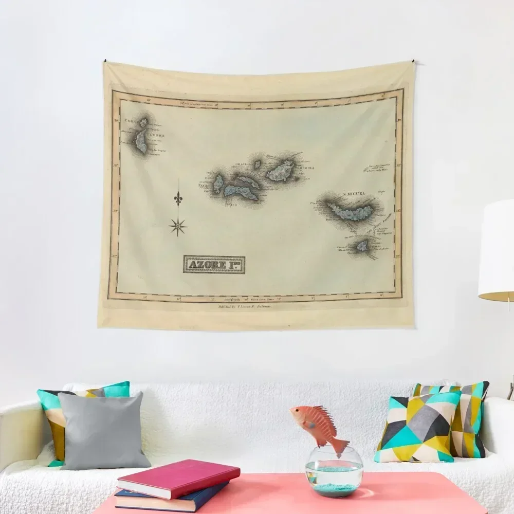 Vintage Azores Islands Map (1823) Tapestry Room Decor Outdoor Decor On The Wall Tapestry
Vintage Azores Islands Map (1823) Tapestry Room Decor Outdoor Decor On The Wall Tapestry
