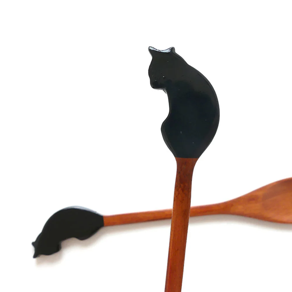 Cat Design Wooden Spoon Long Handle Natural Wood Coffee Tea Dessert Sugar Spoon For Camping Hiking Fishing Picnic Cooking
Cat Design Wooden Spoon Long Handle Natural Wood Coffee Tea Dessert Sugar Spoon For Camping Hiking Fishing Picnic Cooking