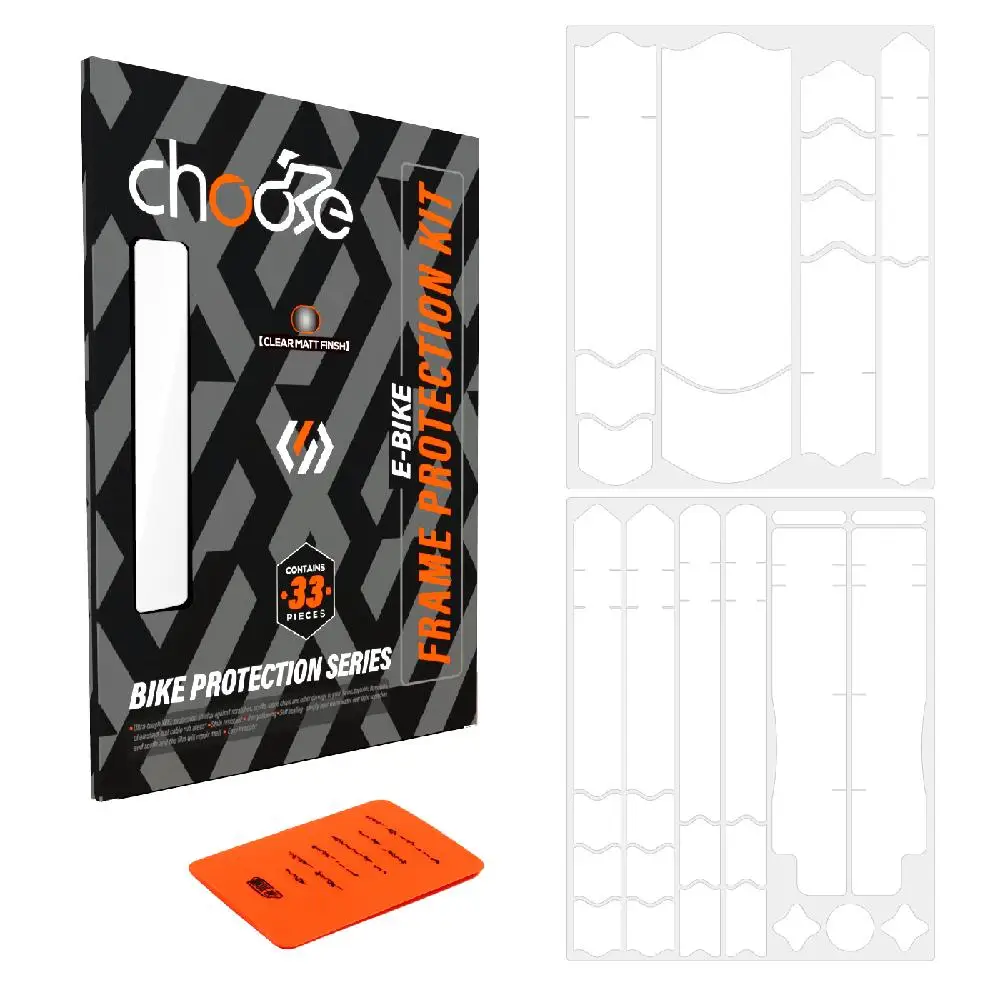 Chooee E Bike Accessories, Bicyle Stickers, Transparent Self-Adhesive Anti-Scratch Protector Guard Film, For Fork, Frame, Batter
Chooee E Bike Accessories, Bicyle Stickers, Transparent Self-Adhesive Anti-Scratch Protector Guard Film, For Fork, Frame, Batter