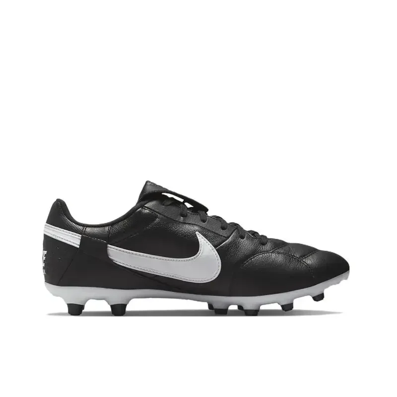 Nike Premier 3 FG Men's Natural Grass Pectin Non-skidding Damping Abrasion-Resistant Football Shoes Black/White AT5889-010
Nike Premier 3 FG Men's Natural Grass Pectin Non-skidding Damping Abrasion-Resistant Football Shoes Black/White AT5889-010