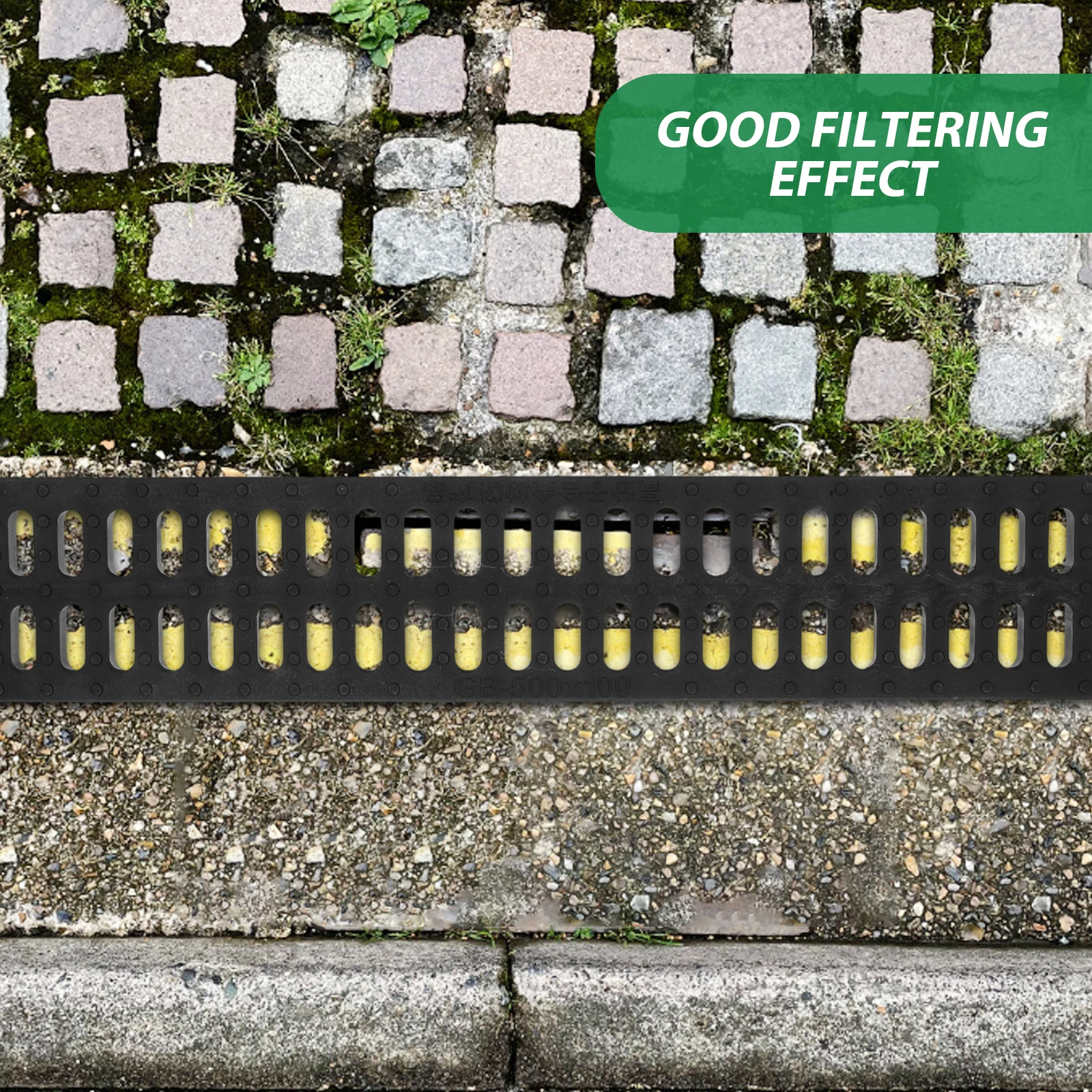 High Molecular Trench Cover Drainage Grate Kitchen Restaurant Sewer Channel Lid Strainer Outdoor Plastic Long Life Easy
High Molecular Trench Cover Drainage Grate Kitchen Restaurant Sewer Channel Lid Strainer Outdoor Plastic Long Life Easy