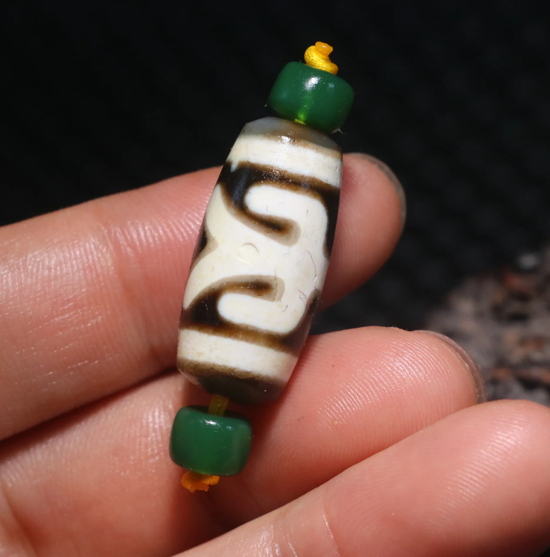 Power Energy Tibetan old Agate Oily Patina Guiren Tairen Big Man dZi Bead Amulet Fit For Bracelet LSGem Amulet Treasure Jewelry
Power Energy Tibetan old Agate Oily Patina Guiren Tairen Big Man dZi Bead Amulet Fit For Bracelet LSGem Amulet Treasure Jewelry