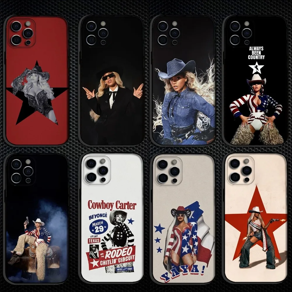 Beyonce Cowboy Phone Case For iPhone 16,15,14,13,12,11 Plus,Pro Max, Soft Silicone Black Cover 
Beyonce Cowboy Phone Case For iPhone 16,15,14,13,12,11 Plus,Pro Max, Soft Silicone Black Cover