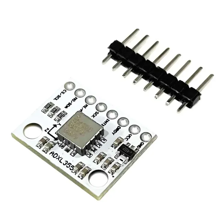 ADXL355 triaxial accelerometer sensor module is an industrial-grade, low-power integrated temperature sensor with digital output
ADXL355 triaxial accelerometer sensor module is an industrial-grade, low-power integrated temperature sensor with digital output