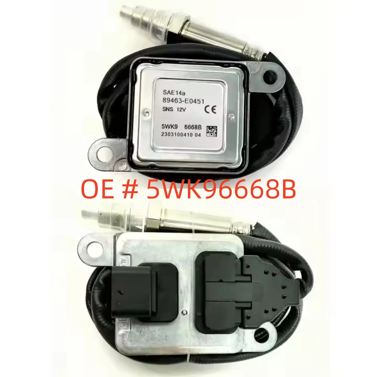 High quality New 5WK96668B 89463E-0451 5WK9 6668B 89463E0451 Nox Sensor Nox Nitrogen Sensor for HINO
High quality New 5WK96668B 89463E-0451 5WK9 6668B 89463E0451 Nox Sensor Nox Nitrogen Sensor for HINO