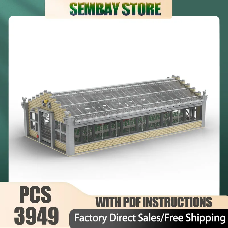 Модель City Street View Moc, строительные кирпичи, модульная гидропоника, фермерская модель, технологические блоки, рождественские игрушки «сделай сам», строительные подарки
Модель City Street View Moc, строительные кирпичи, модульная гидропоника, фермерская модель, технологические блоки, рождественские игрушки «сделай сам», строительные подарки