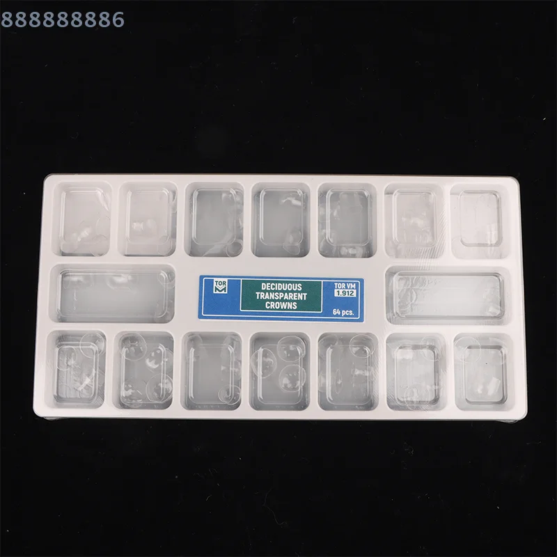 64pcs Dental Transparent Crowns Preformed Teeth for Kids And Adults Anterior Posterior Deciduous Molar Temporary Tooth Crown Mod
64pcs Dental Transparent Crowns Preformed Teeth for Kids And Adults Anterior Posterior Deciduous Molar Temporary Tooth Crown Mod