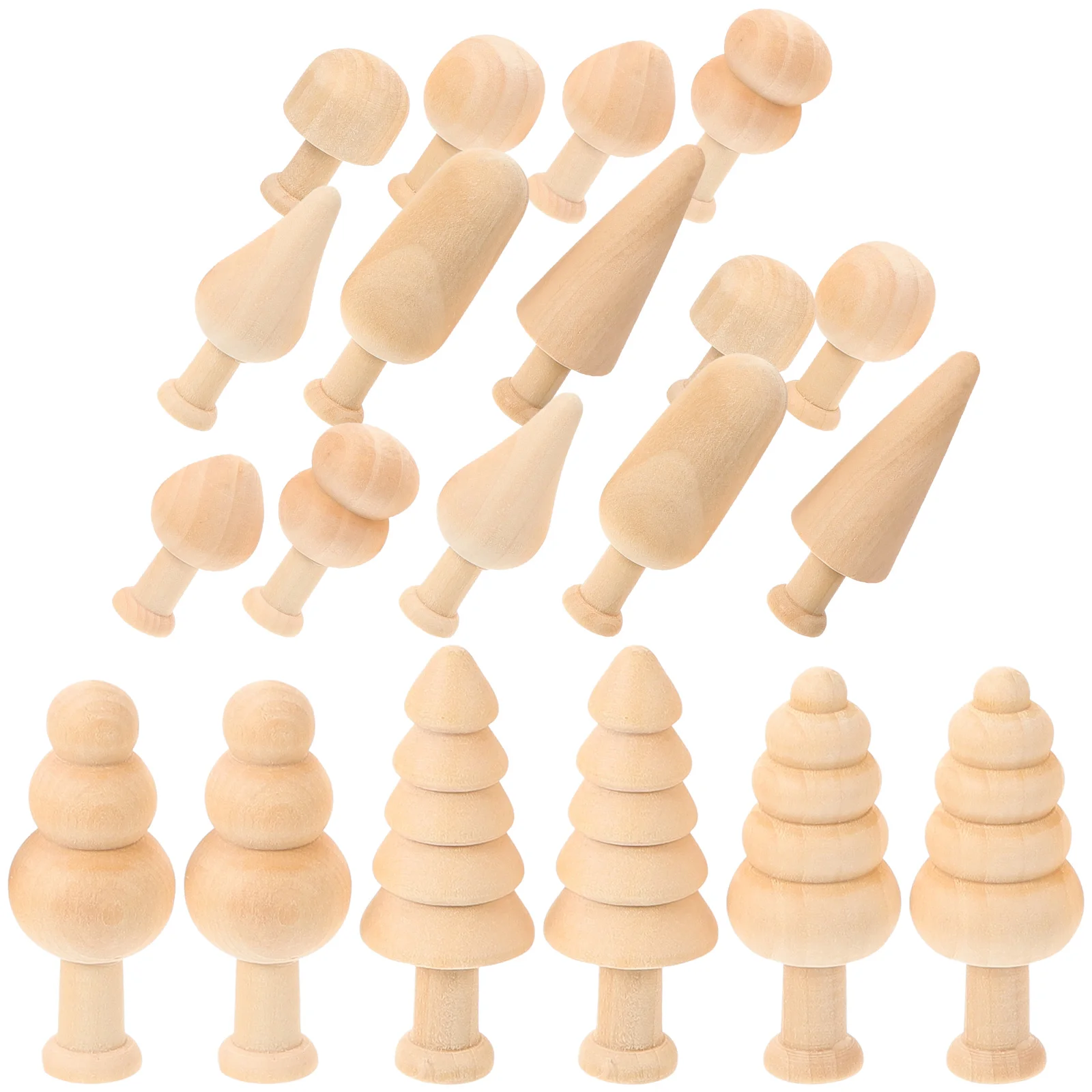 20pcs Wooden Mini Trees Unfinished DIY Crafts Smooth Wood Perfect for Painting Home Decorations Graffiti Ornaments Child
20pcs Wooden Mini Trees Unfinished DIY Crafts Smooth Wood Perfect for Painting Home Decorations Graffiti Ornaments Child