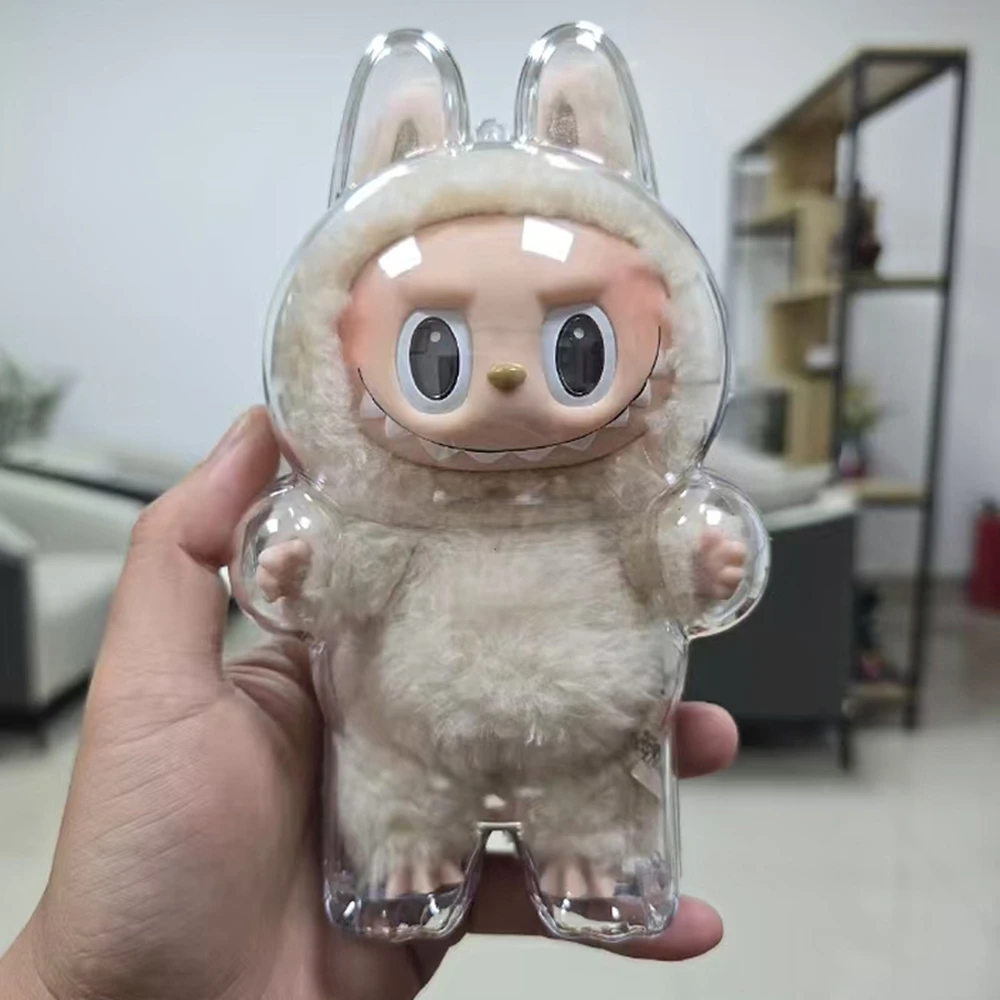 Labubu Transparent Protective Cover Stuffed Toys Cover Cute Elf Plushie Display Bag Mini Portable Storage Box
Labubu Transparent Protective Cover Stuffed Toys Cover Cute Elf Plushie Display Bag Mini Portable Storage Box