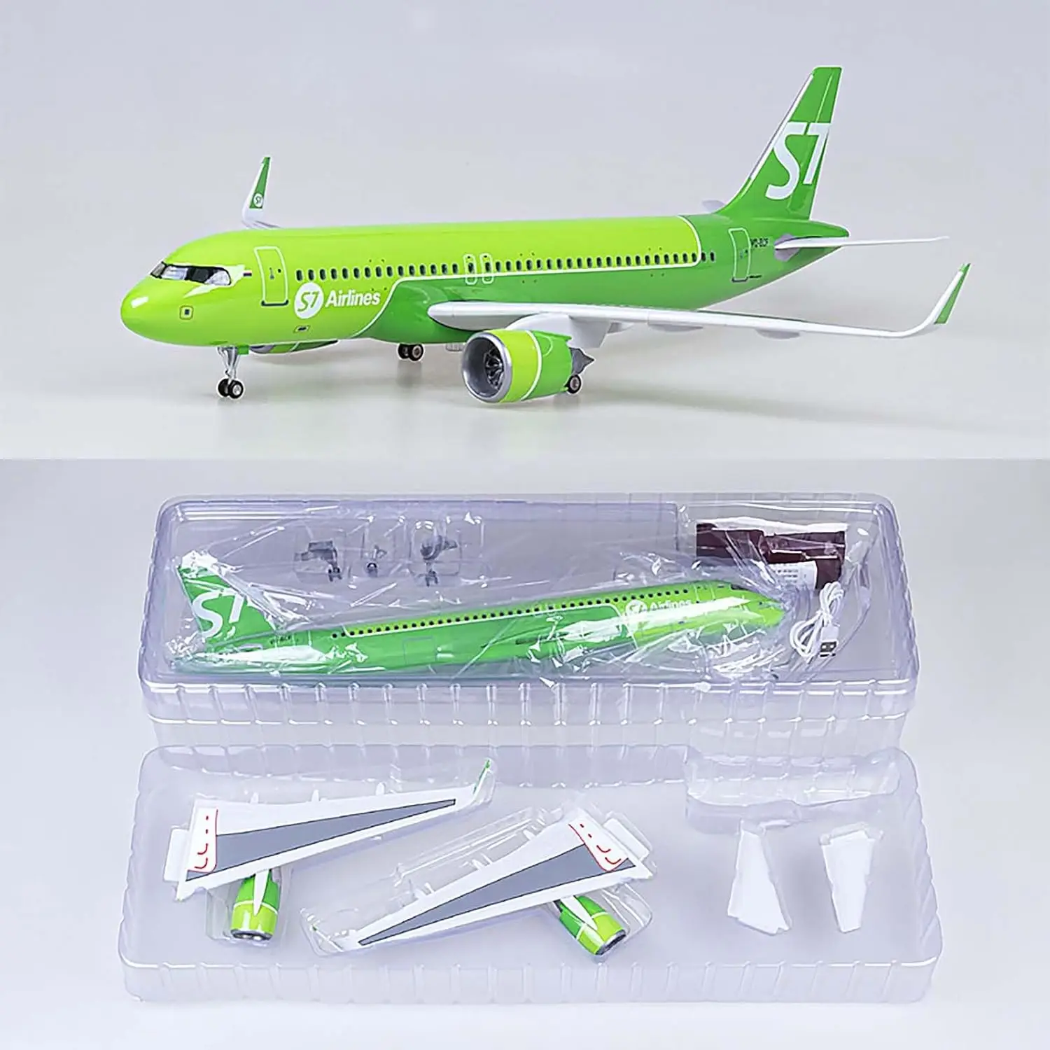 47cm Siberia S7 Airlines A320 Aircraft Model Toys With Wheels And Lights Simulation Passenger Souvenir Plane Toy Collected Gift
47cm Siberia S7 Airlines A320 Aircraft Model Toys With Wheels And Lights Simulation Passenger Souvenir Plane Toy Collected Gift