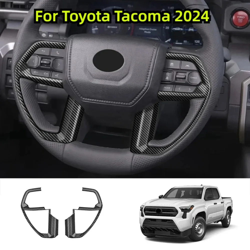 Fit For Toyota Tacoma 2024 Car Steering Wheel Button Frame Cover Trim Sticker Carbon Fiber Car Interior Accessories
Fit For Toyota Tacoma 2024 Car Steering Wheel Button Frame Cover Trim Sticker Carbon Fiber Car Interior Accessories