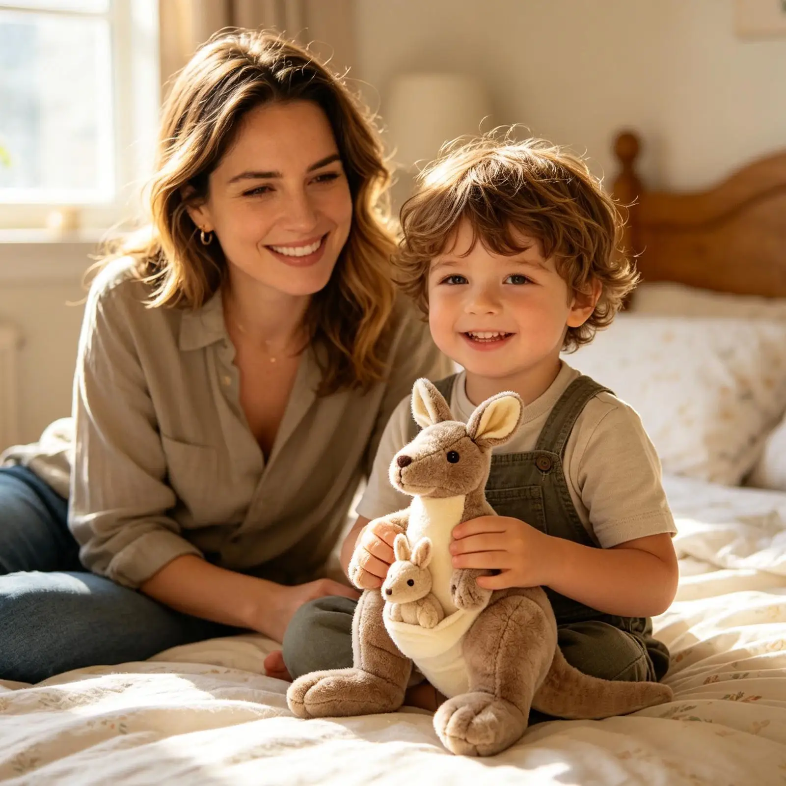 Kangaroo Plush Toy Cute Soft Cuddle Stuffed Doll Animal Stuffed Plush Toy for Kids Children Adults Girls Boys Home House Indoor
Kangaroo Plush Toy Cute Soft Cuddle Stuffed Doll Animal Stuffed Plush Toy for Kids Children Adults Girls Boys Home House Indoor