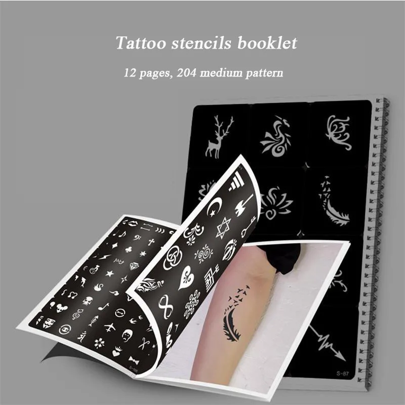 12 Page Tattoo Template Booklet Geometric Shape Self-adhesive Sticker Versatile Tattoo Stencilled Booklet
12 Page Tattoo Template Booklet Geometric Shape Self-adhesive Sticker Versatile Tattoo Stencilled Booklet