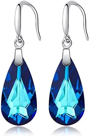 LSLYTQ 925 Earrings Embellished with Crystals Water Drop Earrings For Women Fashion Jewelry
LSLYTQ 925 Earrings Embellished with Crystals Water Drop Earrings For Women Fashion Jewelry