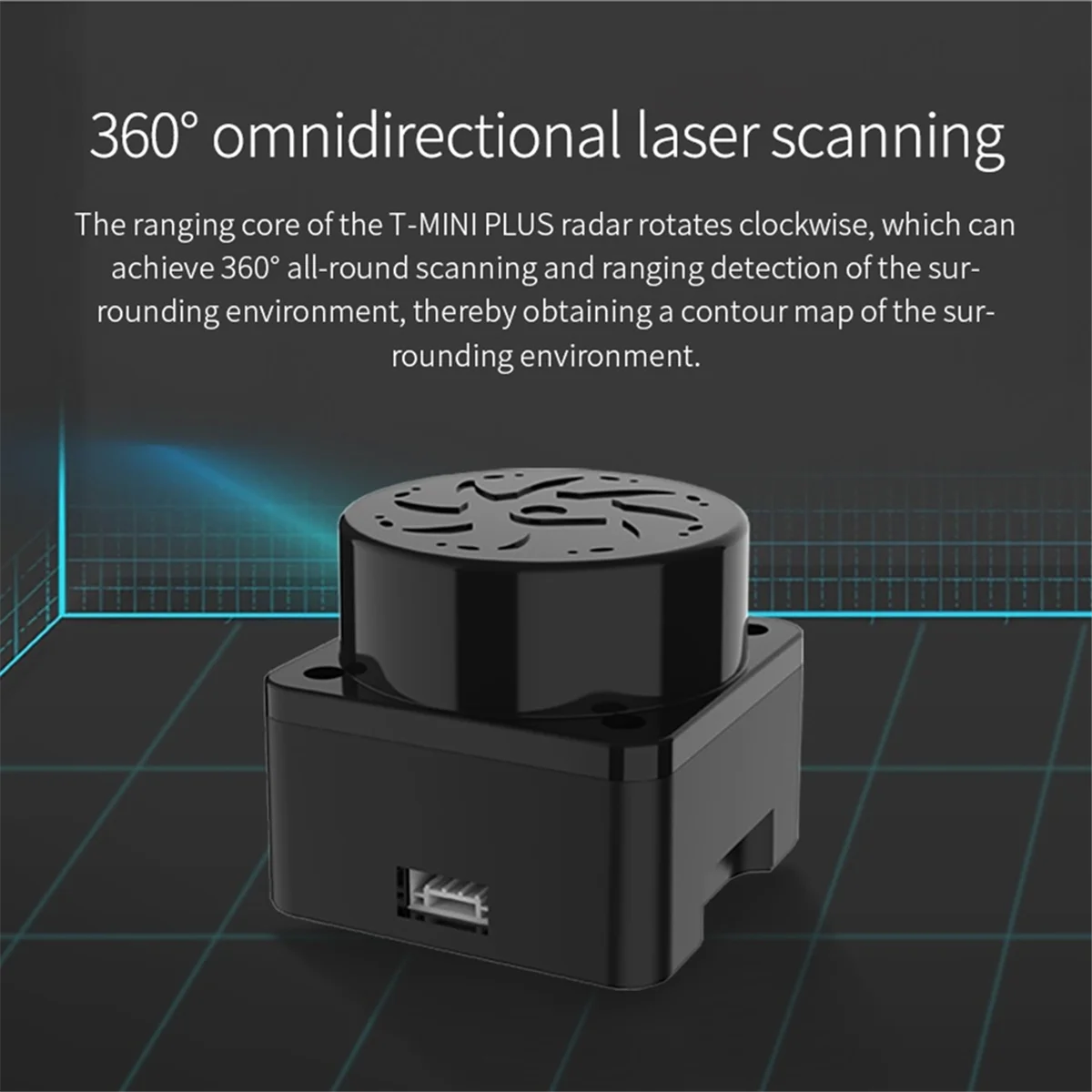 Лидарный сканер A10RR T-MINI-Plus 360° ° Комплект 3D-сенсора диапазона TOF 12M поддерживает робототехника ROS1 ROS2 ROS Raspberry Pi Jetson NANO
Лидарный сканер A10RR T-MINI-Plus 360° ° Комплект 3D-сенсора диапазона TOF 12M поддерживает робототехника ROS1 ROS2 ROS Raspberry Pi Jetson NANO