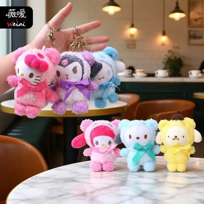 Sanrio Kuromi Hello Kitty KT Cat Doll Pendant Plush Toy My Melody Soft Stuffed Plush Doll Toys Bag Decoration Girl Kid Xmas Gift
Sanrio Kuromi Hello Kitty KT Cat Doll Pendant Plush Toy My Melody Soft Stuffed Plush Doll Toys Bag Decoration Girl Kid Xmas Gift