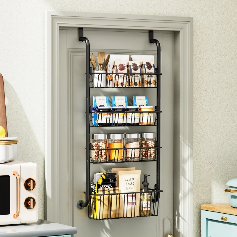Hanging basket rack behind the door Household multi-layer non-punching storage basket Kitchen bathroom sundries basket
Hanging basket rack behind the door Household multi-layer non-punching storage basket Kitchen bathroom sundries basket