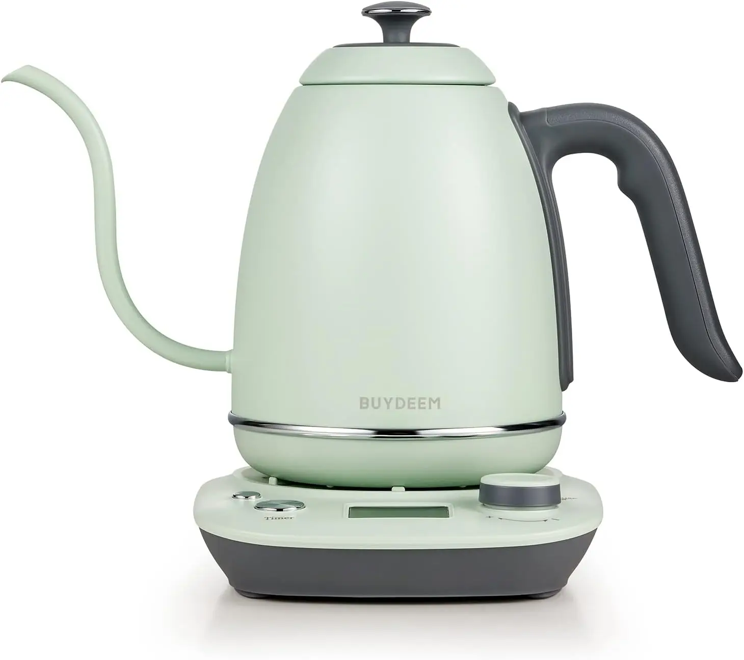 K821 Electric Gooseneck Kettle, 0.8L, Variable Temp, Auto Keep Warm, Built-in Timer, 18/8 Stainless Steel
K821 Electric Gooseneck Kettle, 0.8L, Variable Temp, Auto Keep Warm, Built-in Timer, 18/8 Stainless Steel