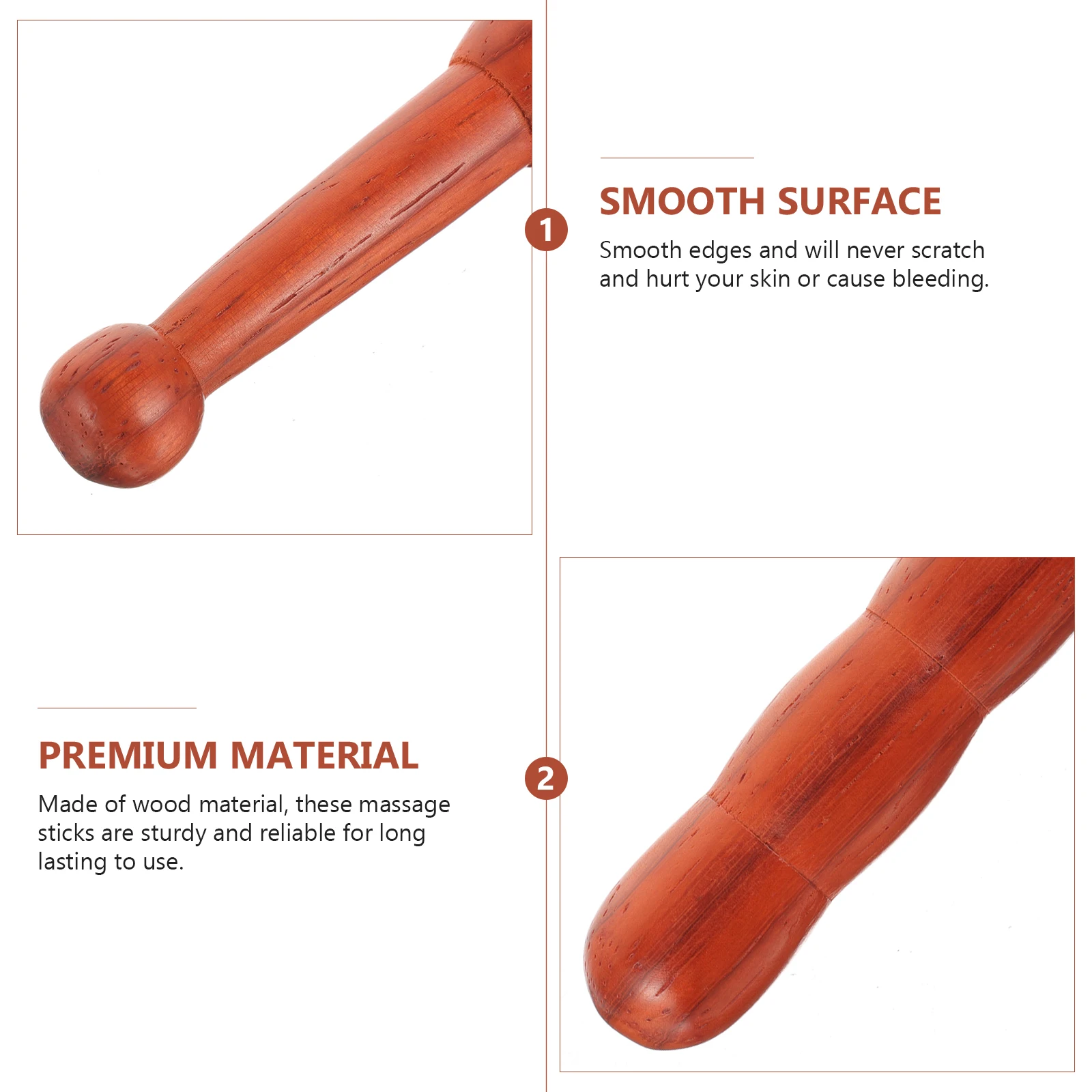 3pcs Wooden Massage Sticks Small Cylinder Dual Headed Roller for Feet Hand Body Acupressure Therapy Massager Tools Relaxation
3pcs Wooden Massage Sticks Small Cylinder Dual Headed Roller for Feet Hand Body Acupressure Therapy Massager Tools Relaxation