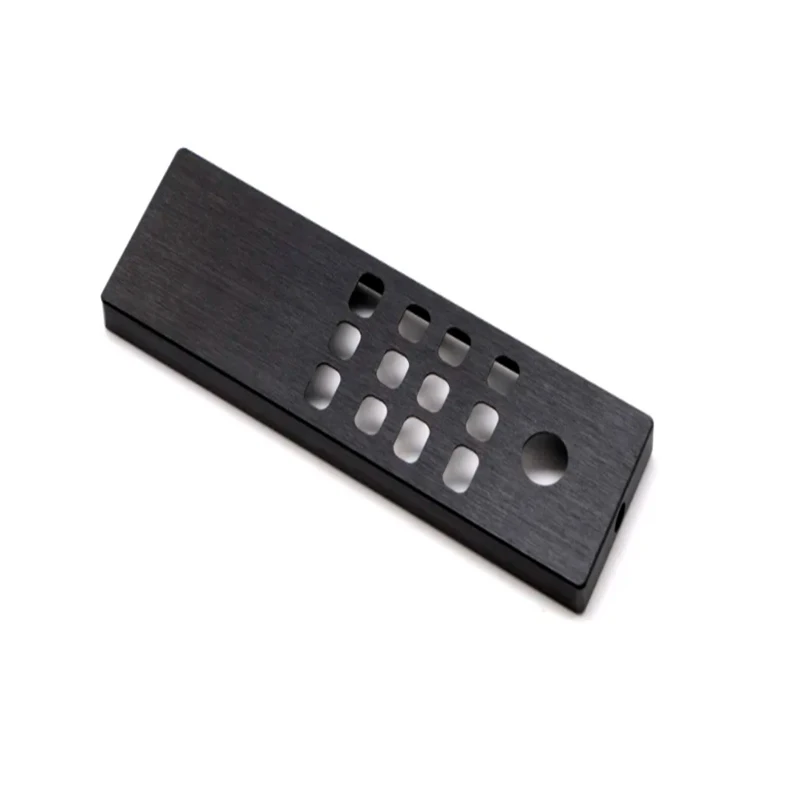 CNC machined aluminum alloy/stainless steel/engineering plastic (POM) black hollow equipment accessories
CNC machined aluminum alloy/stainless steel/engineering plastic (POM) black hollow equipment accessories