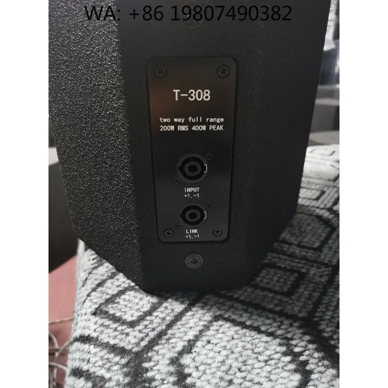 Single 8 Inch Two Way Full Range PA Speaker 200W Professional Audio with Amplifier Support
Single 8 Inch Two Way Full Range PA Speaker 200W Professional Audio with Amplifier Support