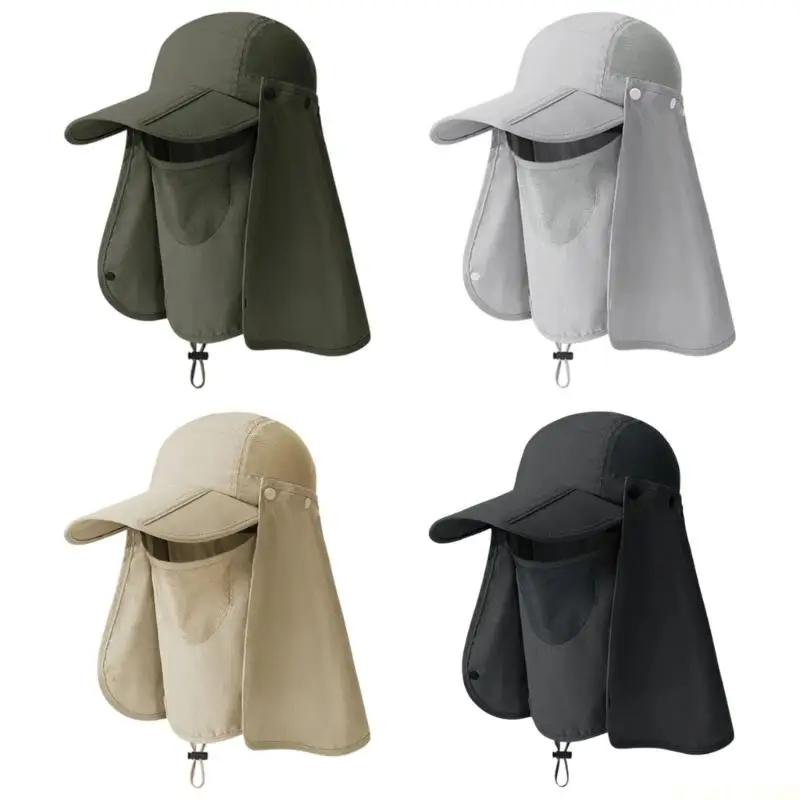M5TC Outdoor Hiking Sun Hat with Face Cover & Neck Flap Breathable Adjustable Caps Fishing Hat Wide Brim Sun Protections Hat
M5TC Outdoor Hiking Sun Hat with Face Cover & Neck Flap Breathable Adjustable Caps Fishing Hat Wide Brim Sun Protections Hat