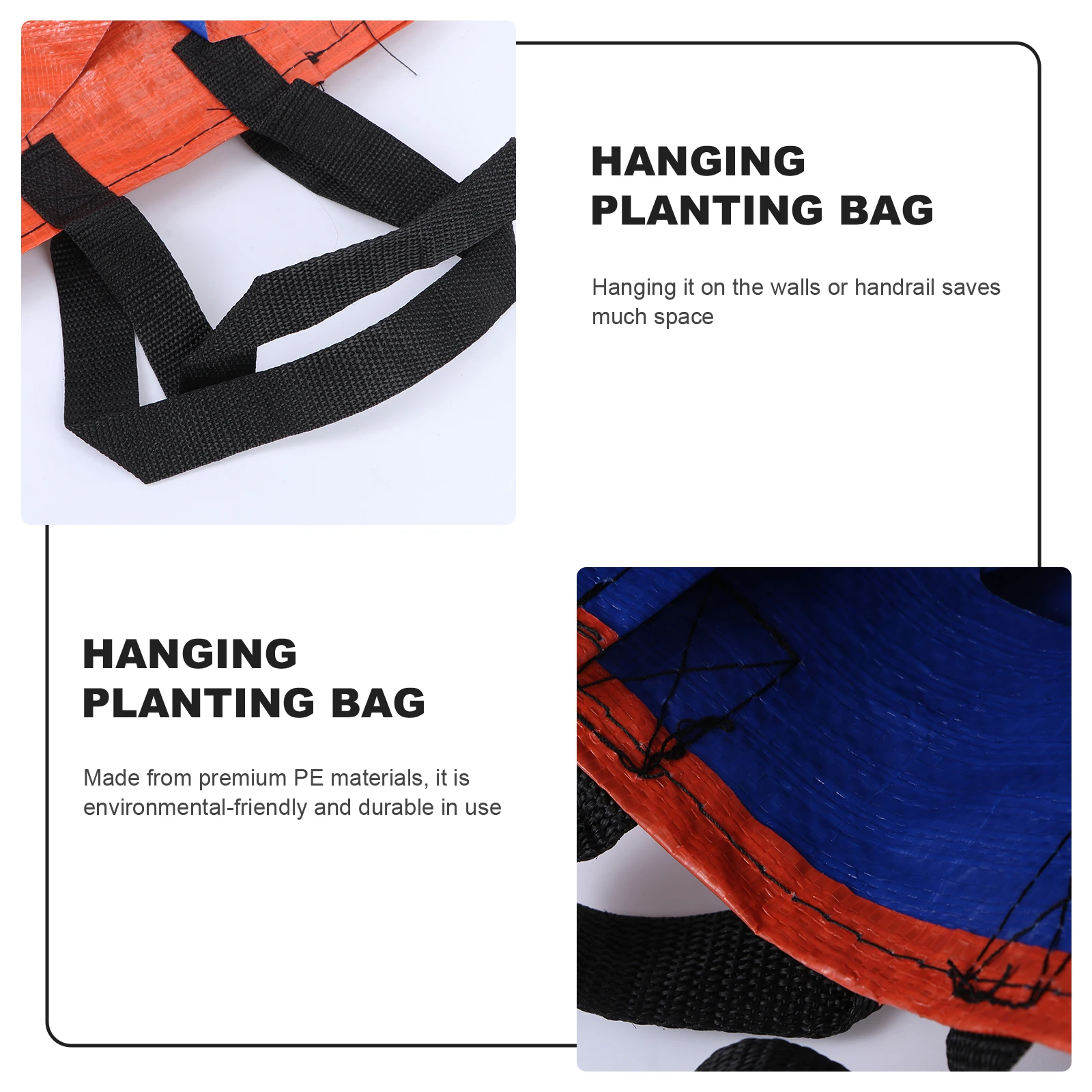 Strawberry Bag Wall Hanging Plant Container Multi Pockets Nursery Grow Bags Space Saving PE Material Gardening
Strawberry Bag Wall Hanging Plant Container Multi Pockets Nursery Grow Bags Space Saving PE Material Gardening