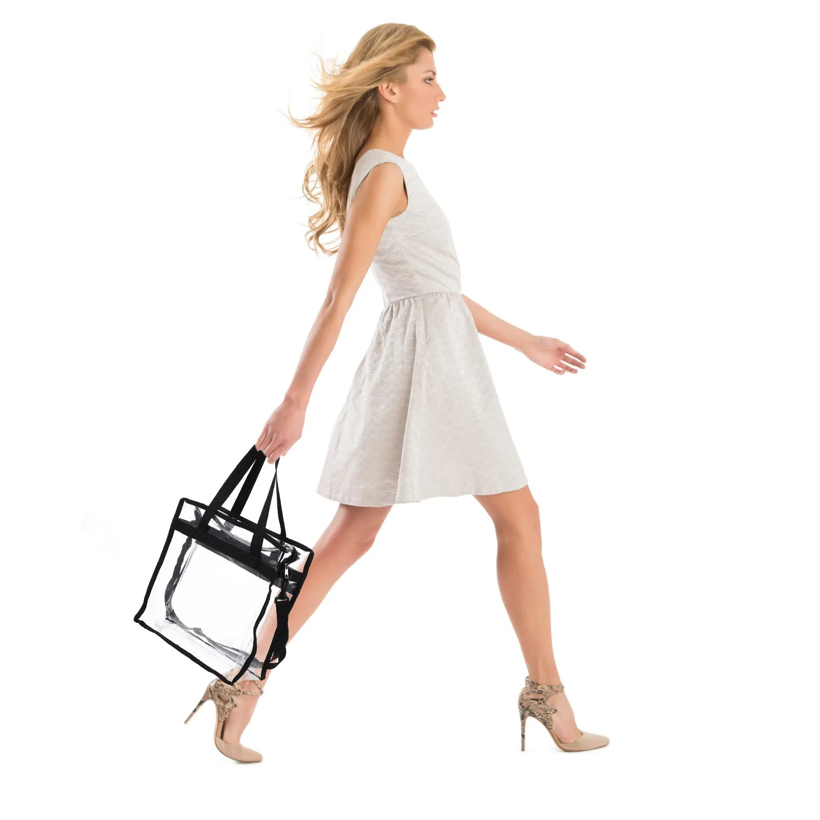 Portable Lightweight Clear Bag PVC Material Single Shoulder Cross Body Bag Convenient Clear Pouch for Women Outdoor Use Female
Portable Lightweight Clear Bag PVC Material Single Shoulder Cross Body Bag Convenient Clear Pouch for Women Outdoor Use Female