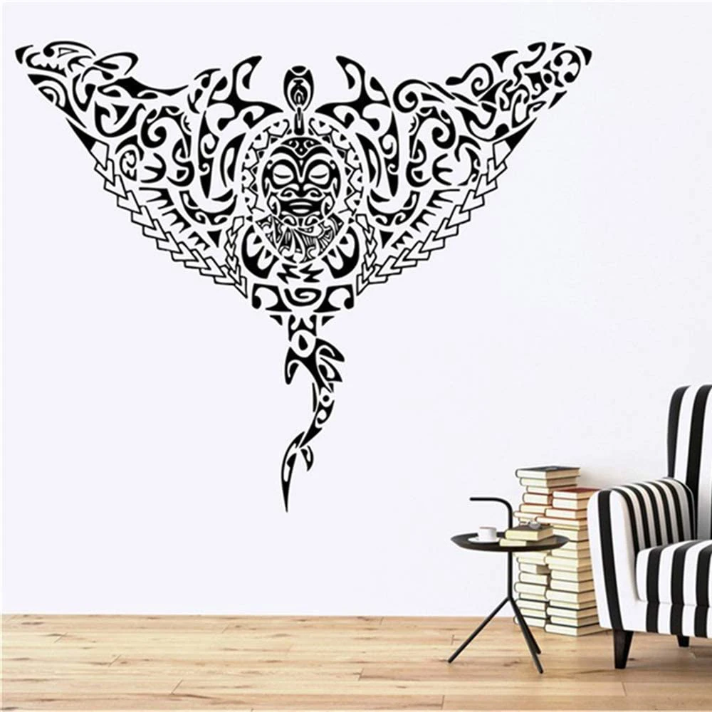 Abstract Pattern Tribal Manta Ray Ocean Marine Sea Wall Sticker Bathroom Fish Animal Geometric Wall Decal Kids Room Decor
Abstract Pattern Tribal Manta Ray Ocean Marine Sea Wall Sticker Bathroom Fish Animal Geometric Wall Decal Kids Room Decor