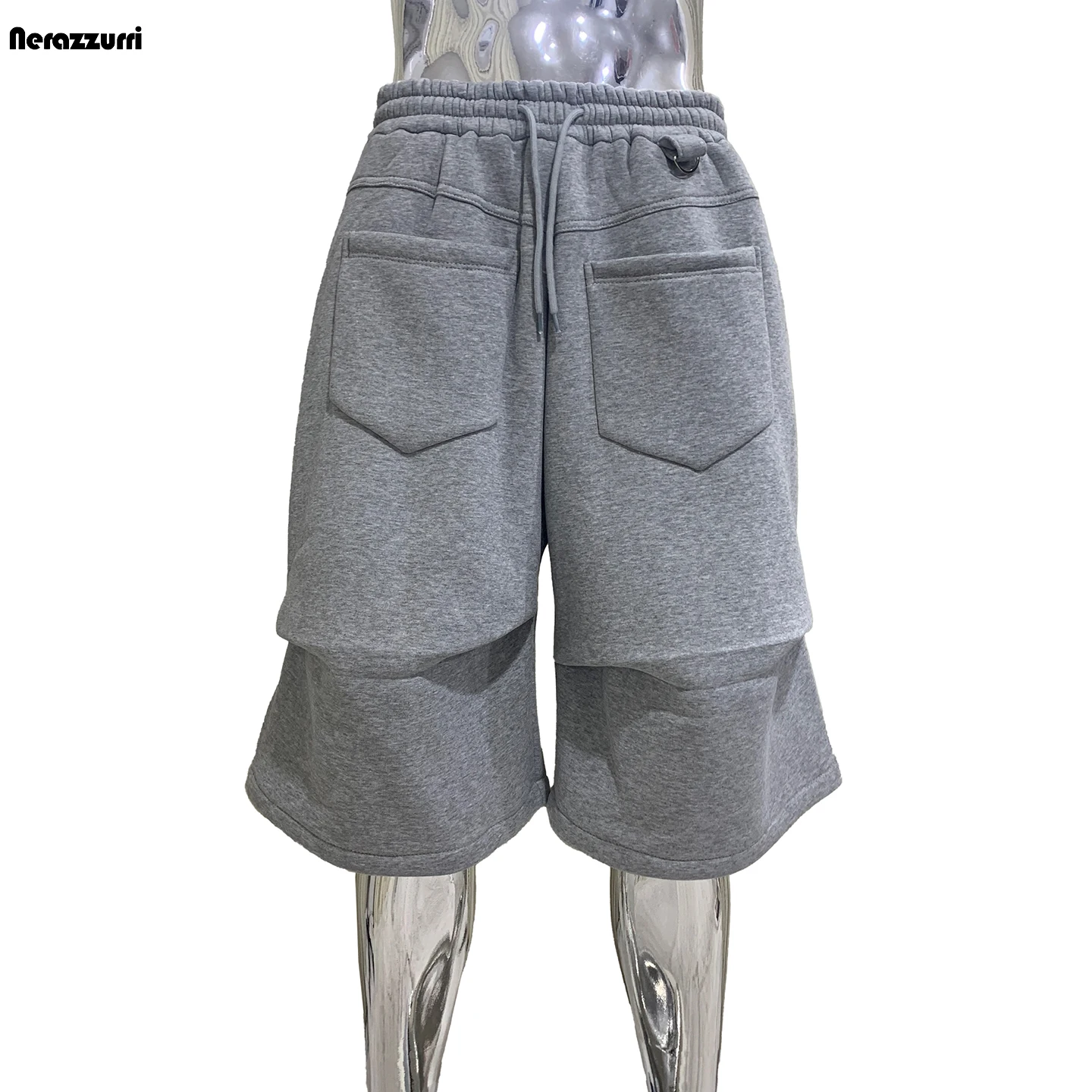 Nerazzurri Light ey American Sle Men's Casual orts over Knee Seven Points Pants Tee-dimensional Silhouette Leisure Fa...
Nerazzurri Light ey American Sle Men's Casual orts over Knee Seven Points Pants Tee-dimensional Silhouette Leisure Fa...