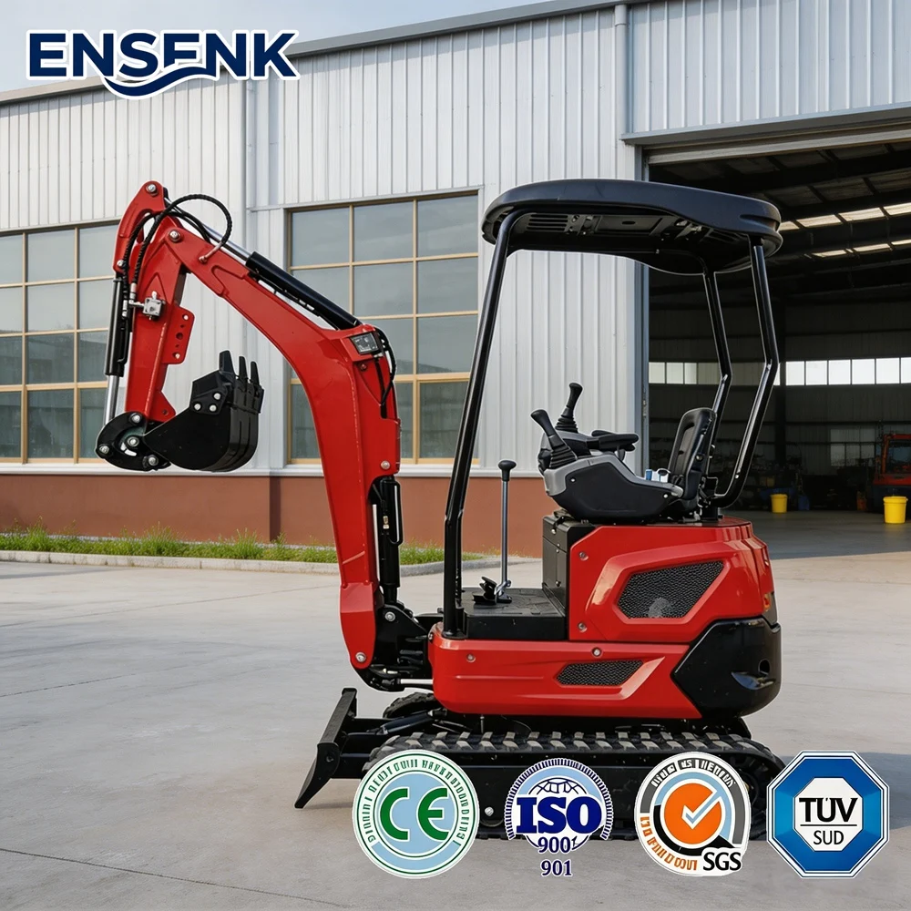 Mini Excavator Construction 1.0Ton 1.8Ton 2.5Ton 3.0Ton Kubota engine EPA Euro5 Hydraulic Agriculture Families Energy Saving
Mini Excavator Construction 1.0Ton 1.8Ton 2.5Ton 3.0Ton Kubota engine EPA Euro5 Hydraulic Agriculture Families Energy Saving