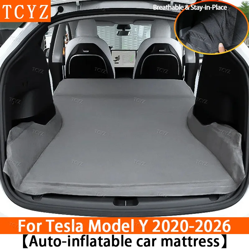 for Tesla Model Y 2020-2026 Juniper Self-Inflating Car Air Mattress Portable Suede Travel Mattress Camping Outdoor Sleeping Pad
for Tesla Model Y 2020-2026 Juniper Self-Inflating Car Air Mattress Portable Suede Travel Mattress Camping Outdoor Sleeping Pad