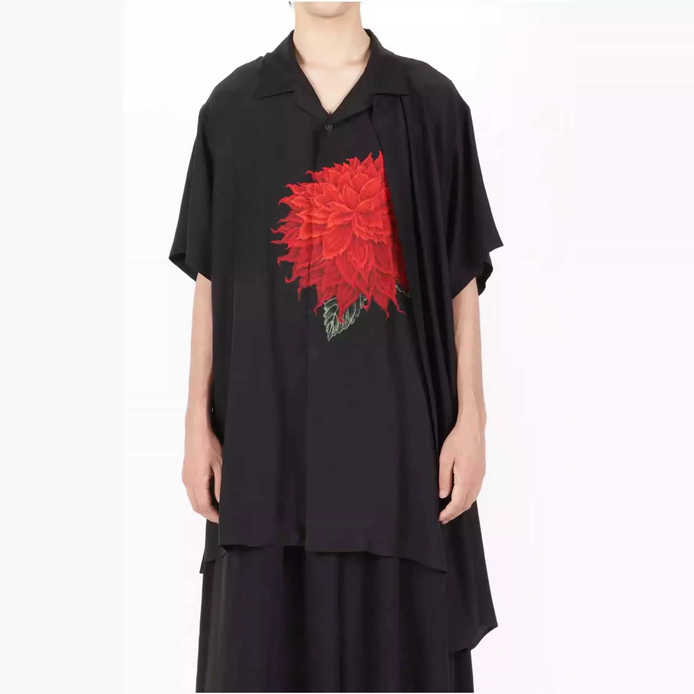 Шелковая рубашка YOJI OOAK с принтом Yoji Ooak, шелковая рубашка с принтом для мужчин и женщин
Шелковая рубашка YOJI OOAK с принтом Yoji Ooak, шелковая рубашка с принтом для мужчин и женщин