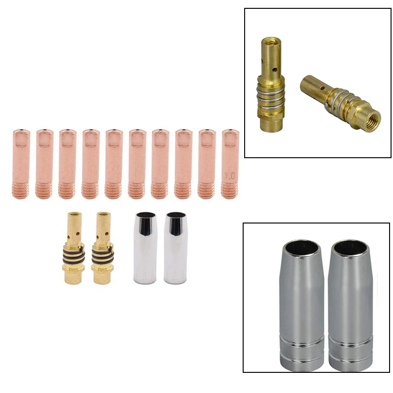 14Pcs 15AK Welding Torch Consumables MIG Torch Gas Nozzle Tip Holder Of 15AK MIG Welding Torch
14Pcs 15AK Welding Torch Consumables MIG Torch Gas Nozzle Tip Holder Of 15AK MIG Welding Torch