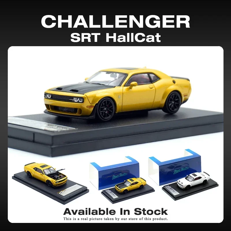 SH In Stock 1:64 Challenger SRT Hellcat Opened Hood Austin Yellow Diecast Diorama Car Model Toys Stance Hunters
SH In Stock 1:64 Challenger SRT Hellcat Opened Hood Austin Yellow Diecast Diorama Car Model Toys Stance Hunters