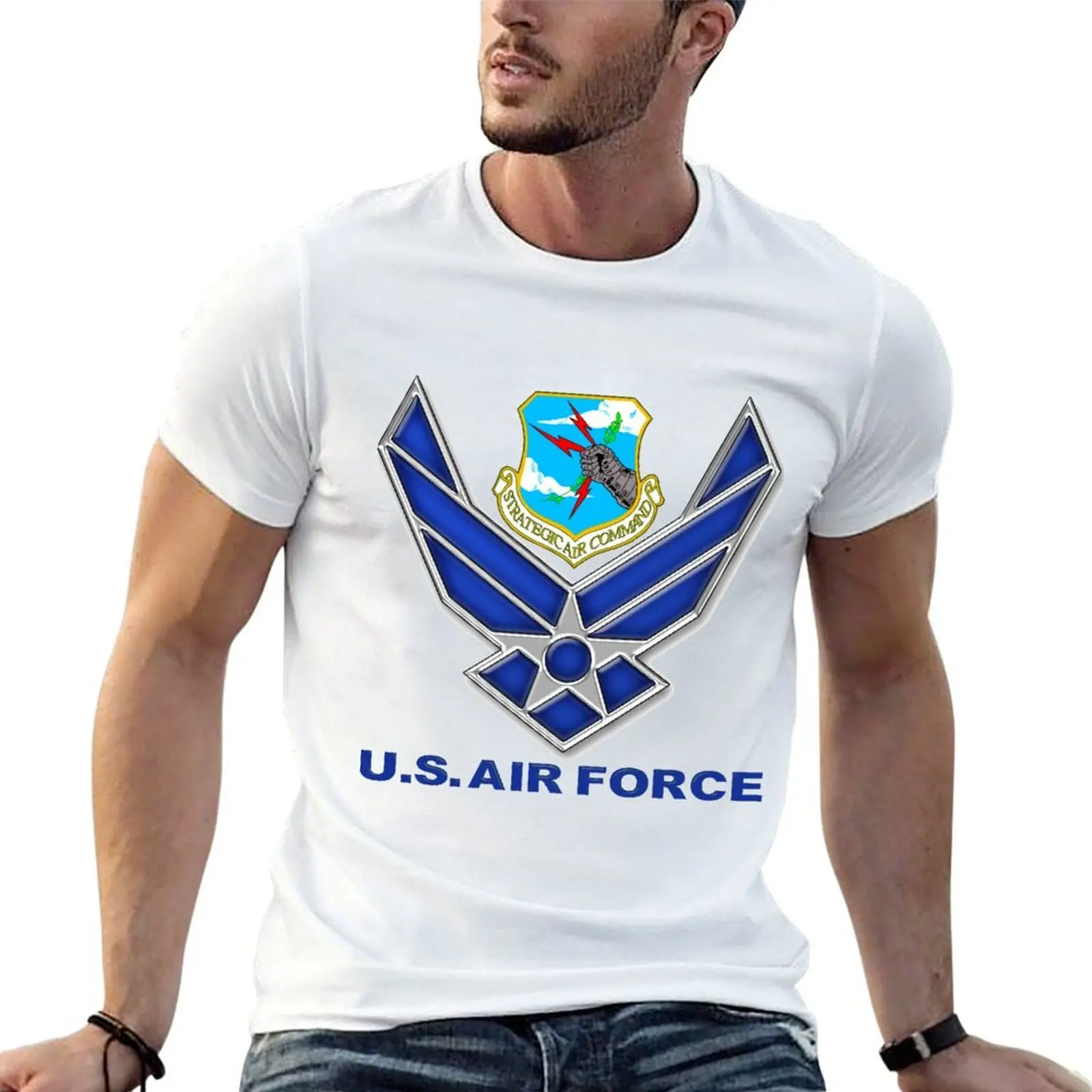 Strategic Air Command (SAC) Crest T-Shirt t shirts for man cotton soft t shirt for man g man t shirts for men T-shirt
Strategic Air Command (SAC) Crest T-Shirt t shirts for man cotton soft t shirt for man g man t shirts for men T-shirt