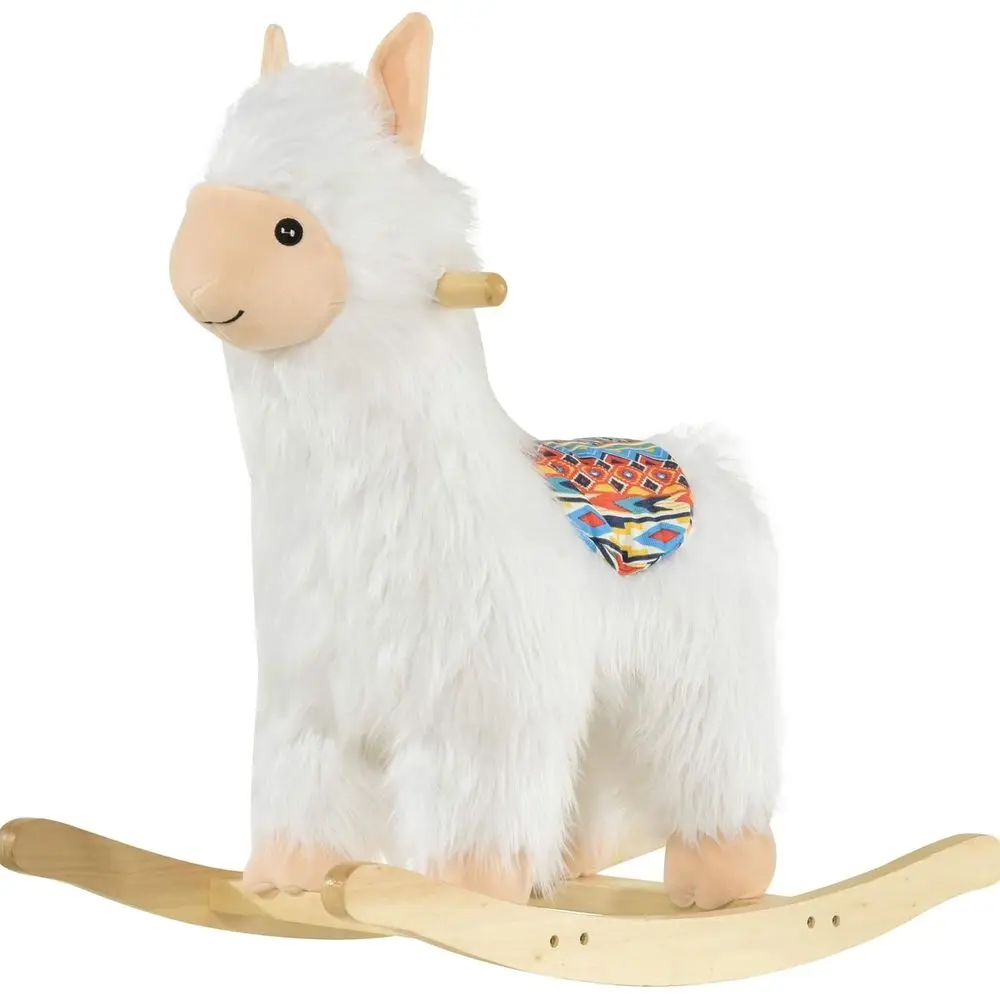 Ride-On Rocking Llama Plush Toy for Children Ages 3 and Up
Ride-On Rocking Llama Plush Toy for Children Ages 3 and Up