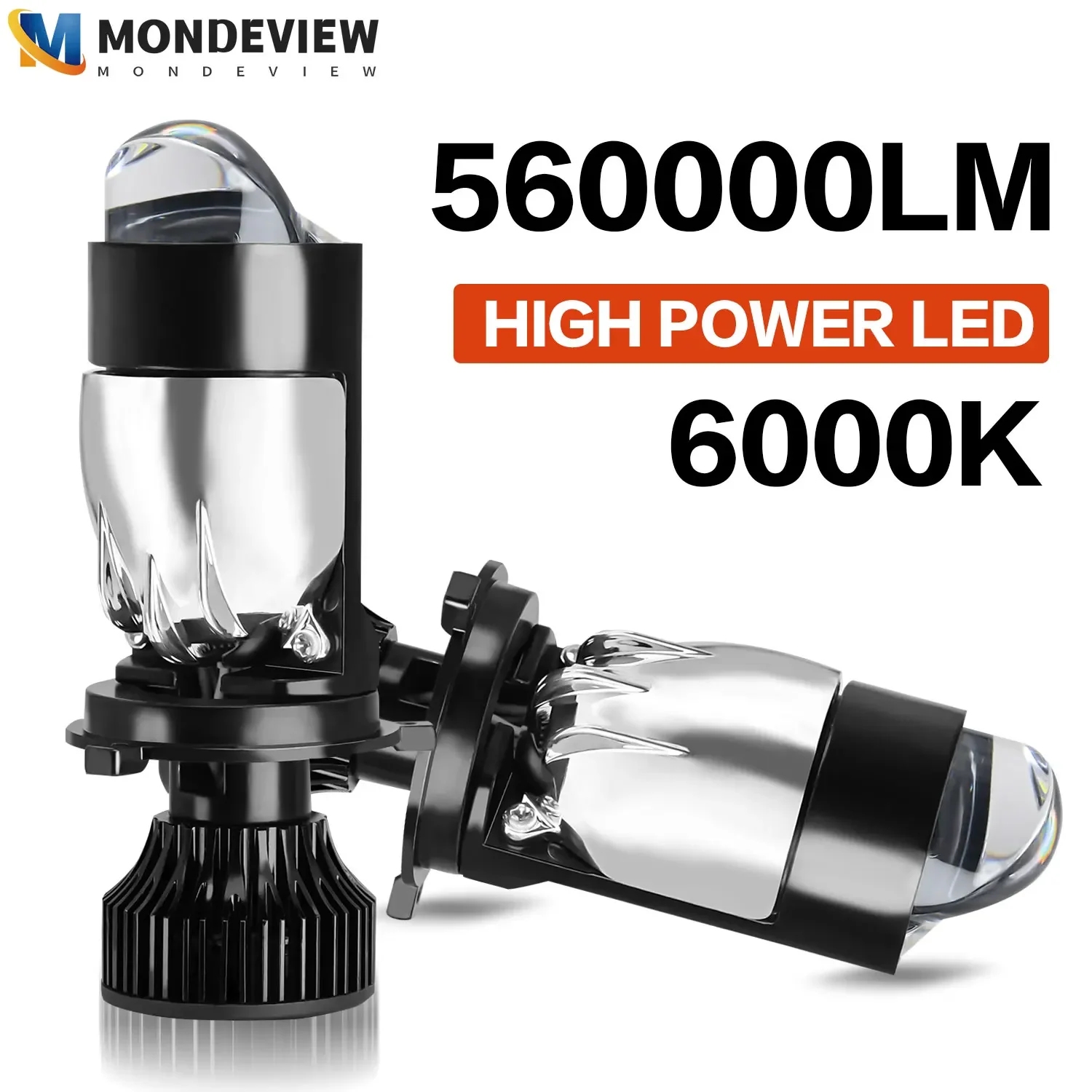 MONDEVIEW N7 H4 High-power Dual Lens Headlights 6000K White Light 2800W 560000LM High Brightness Daytime Running Lights
MONDEVIEW N7 H4 High-power Dual Lens Headlights 6000K White Light 2800W 560000LM High Brightness Daytime Running Lights