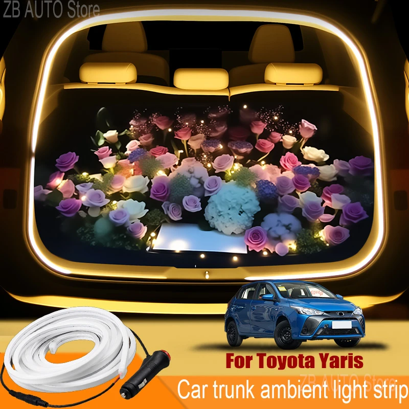 For toyota yaris l Automobile trunk ambient light automatic sensing car interior lighting with accessories
For toyota yaris l Automobile trunk ambient light automatic sensing car interior lighting with accessories