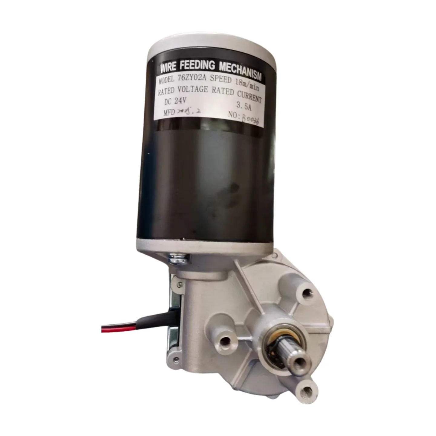 76ZY-02A Mig Wire Feeder Motor Feeding Machine DC24/42V 2.0-24m/Min for MIG MAG Welding Machine JINSLU
76ZY-02A Mig Wire Feeder Motor Feeding Machine DC24/42V 2.0-24m/Min for MIG MAG Welding Machine JINSLU