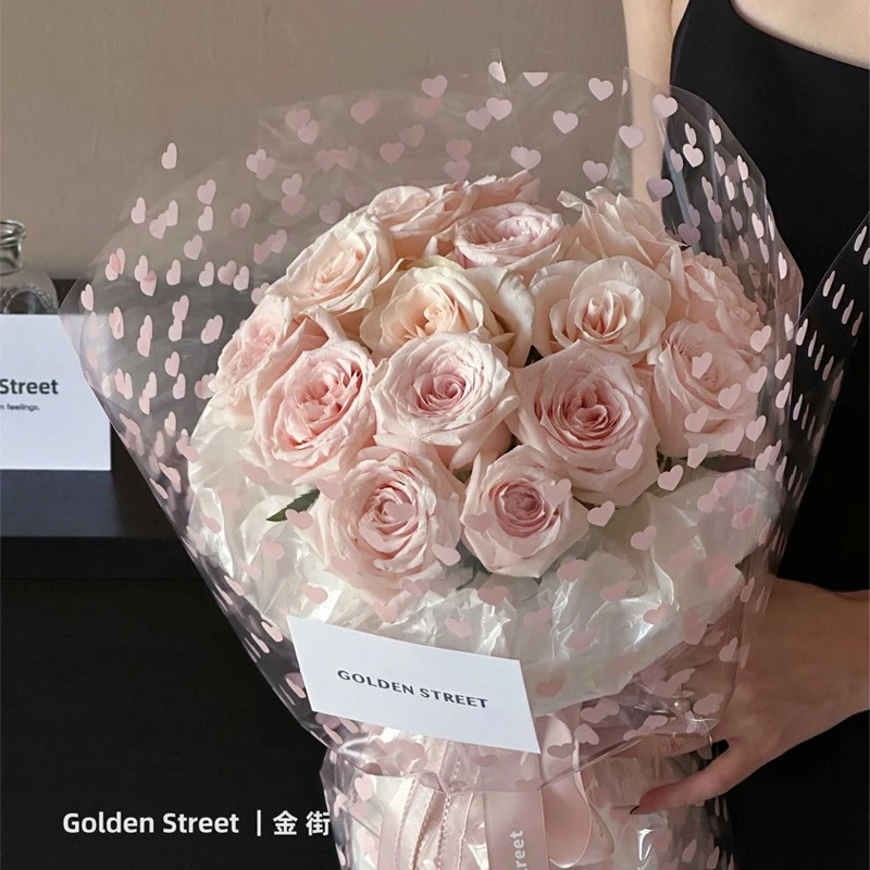 Plastic Transparent Waterproof Flower Packaging Paper Flower Shop Love Wrapping Paper DIY Materials and Materials 57X57cm 20pcs
Plastic Transparent Waterproof Flower Packaging Paper Flower Shop Love Wrapping Paper DIY Materials and Materials 57X57cm 20pcs