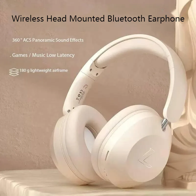 Wireless Head Mounted Bluetooth Earphones With Built-in Microphone Rotating And Foldable Music Game Earphones Supporting TF Card
Wireless Head Mounted Bluetooth Earphones With Built-in Microphone Rotating And Foldable Music Game Earphones Supporting TF Card