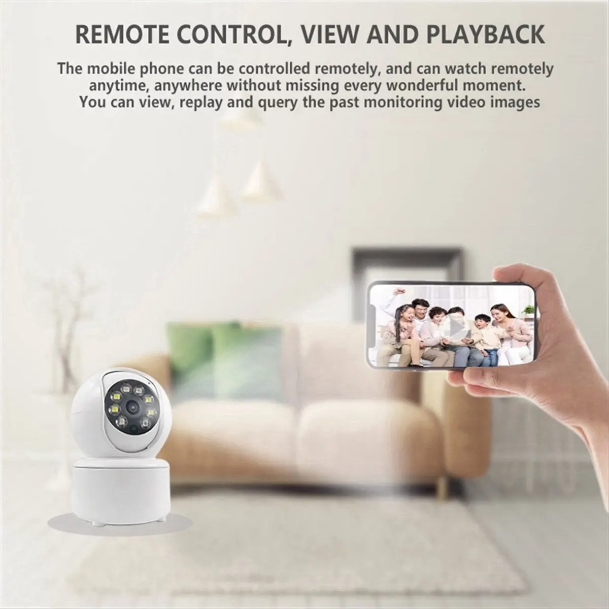 【ABUP】Беспроводная камера Внутренняя камера безопасности Wi-Fi HD Камера видеонаблюдения с автоматическим отслеживанием Американская вилка
【ABUP】Беспроводная камера Внутренняя камера безопасности Wi-Fi HD Камера видеонаблюдения с автоматическим отслеживанием Американская вилка