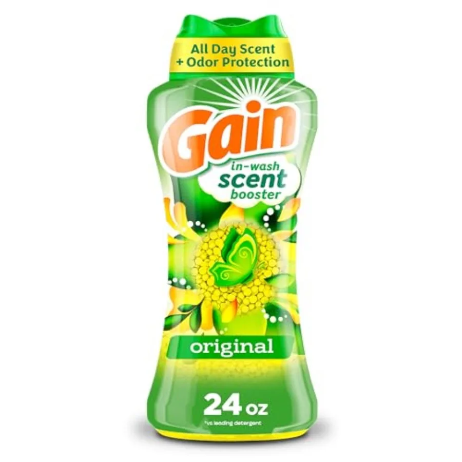 Gain In-Wash Laundry Scent Booster Beads, Original Scent, 24.0 OZ, Fresh Extender + Odor Protection
Gain In-Wash Laundry Scent Booster Beads, Original Scent, 24.0 OZ, Fresh Extender + Odor Protection