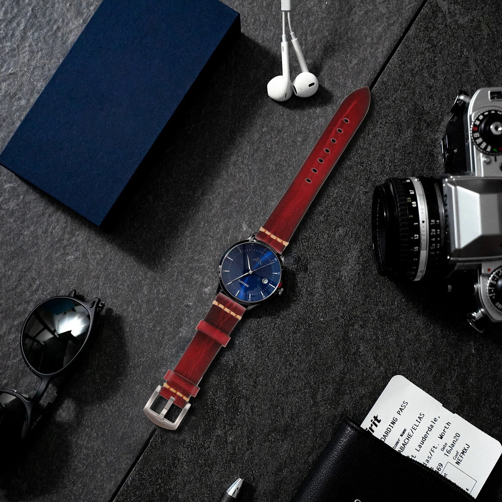 Ремешок для часов из натуральной кожи: удобный, прочный, регулируемый, для спортивных часов
Ремешок для часов из натуральной кожи: удобный, прочный, регулируемый, для спортивных часов