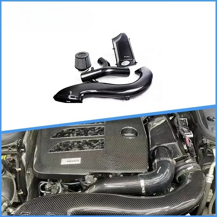 High Performance for C260L C300 E260L E300L E350L M264 2.0T Dry Carbon Fiber Cold Air Intake System Kit
High Performance for C260L C300 E260L E300L E350L M264 2.0T Dry Carbon Fiber Cold Air Intake System Kit