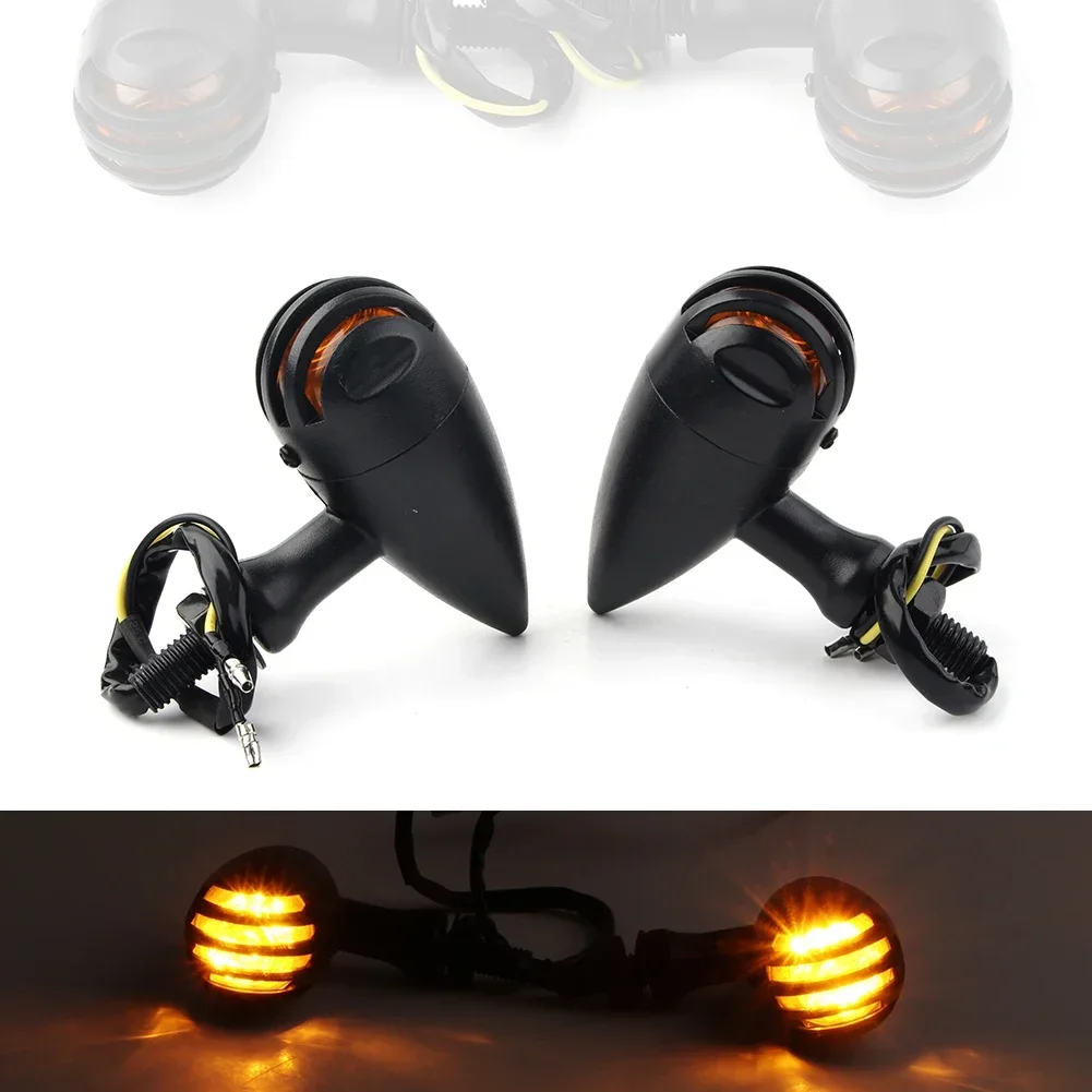 2Pcs Motorcycle Turn Signals Indicator Light Universal For Harley Kawasaki Honda Yamaha Suzuki Chopper Bobber Cafe Racer
2Pcs Motorcycle Turn Signals Indicator Light Universal For Harley Kawasaki Honda Yamaha Suzuki Chopper Bobber Cafe Racer
